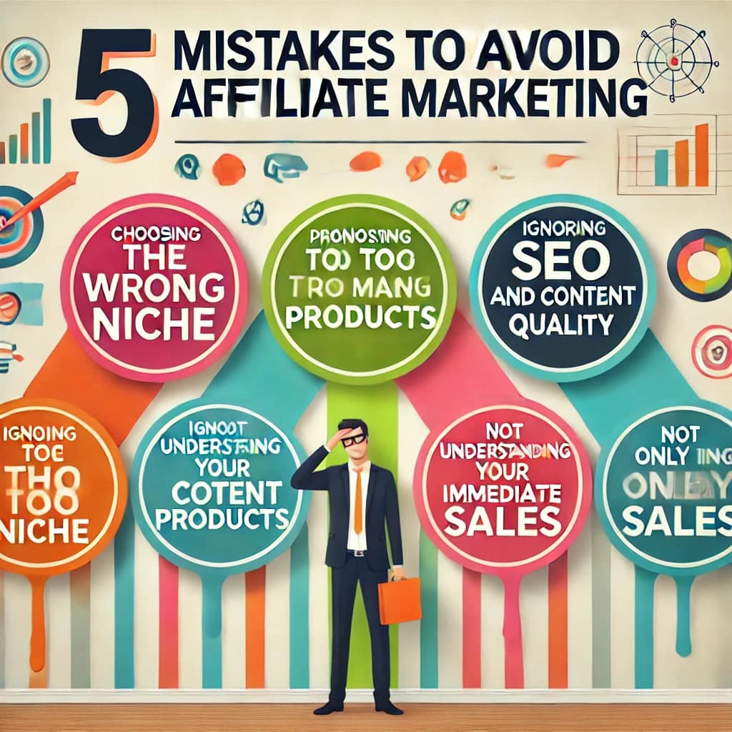 5 Mistakes to Avoid in Affiliate Marketing